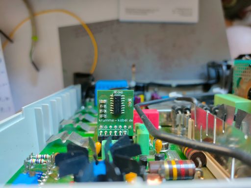 Bild der eingebauten Ersatzplatine 1