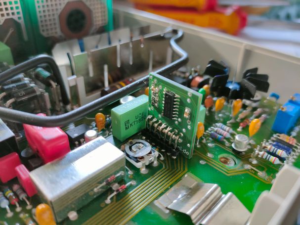 Version 1 der ICL8053-Ersatzplatine
